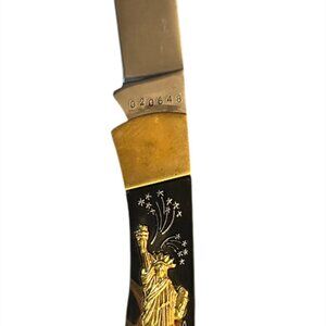 Vintage Statue of Liberty Commemorative Knife